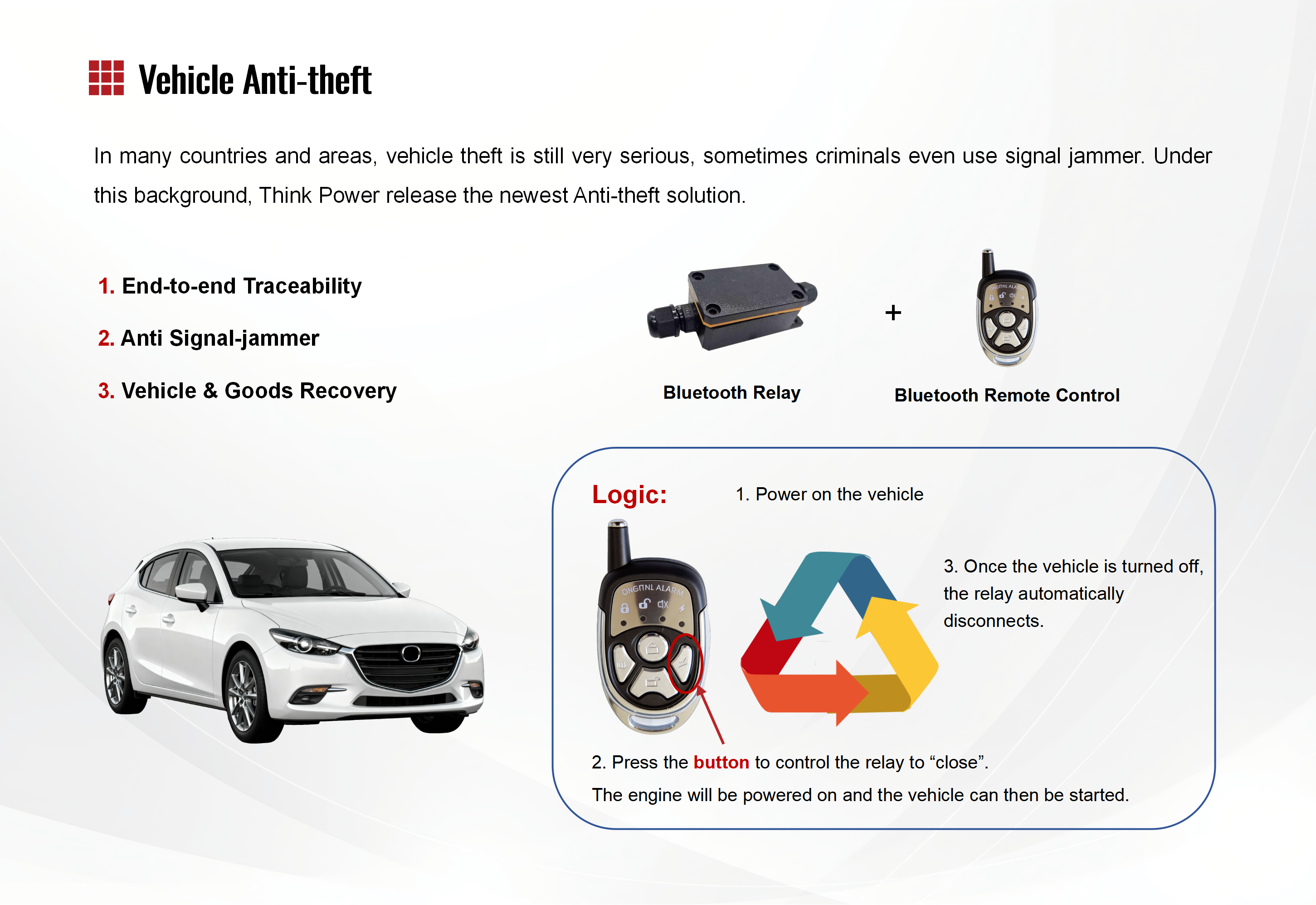 Bluetooth Relay + Bluetooth Remote Controller
