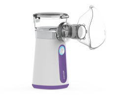 Home Use Kids Adults Atomizer Inhaler Smart Portable Electric Aerosol Ultrasonic Mesh Nebulizer Machine Built-in Battery
