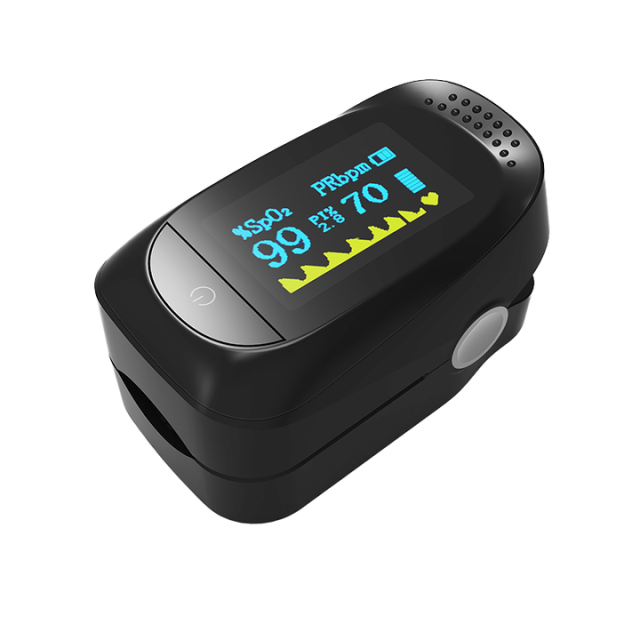 Handheld Pulse Oximeters Finger Children Digital Screen Fingertip Blood Oxygen CE Class II Medical