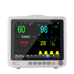 YUVNICE ICU CCU Hospital Ambulance Portable Remote Patient Monitoring Medical Vital Signs Machine Multiparameter Patient Monitor
