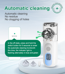 YUVNICE Medical Handheld Nebulizador Portatil Asthma Inhaler Mini Nebulizer Kit Ultrasonic Nebulizer Portable Diffuser for Home