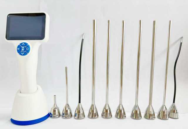 3.2 Inches HD Touch Screen Electric Plastic Video Otoscope Medical Grade Endoscopy Monitor Laparoscopy Rechargeable