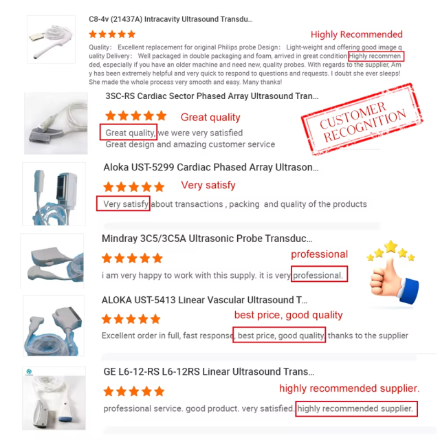 Wifi & USB Handheld Portable Wireless Ultrasound Probe 3 in 1