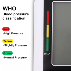 YUVNICE Portable Electric Digital Blood Pressure Monitor Sphygmomanometer Tensiometer BP Machine