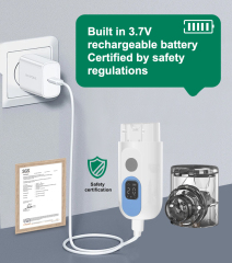 YUVNICE Medical Handheld Nebulizador Portatil Asthma Inhaler Mini Nebulizer Kit Ultrasonic Nebulizer Portable Diffuser for Home