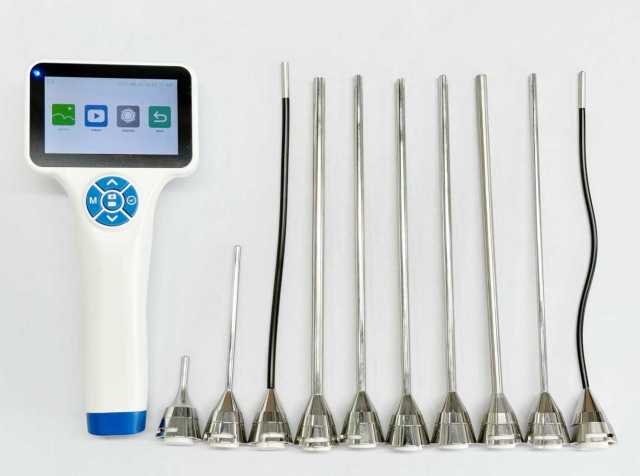 3.2 Inches HD Touch Screen Electric Plastic Video Otoscope Medical Grade Endoscopy Monitor Laparoscopy Rechargeable