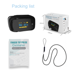 Handheld Pulse Oximeters Finger Children Digital Screen Fingertip Blood Oxygen CE Class II Medical