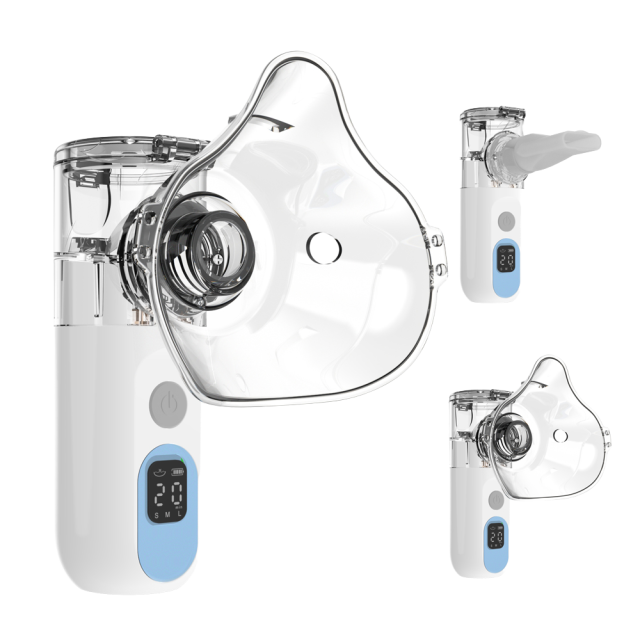 YUVNICE Medical Handheld Nebulizador Portatil Asthma Inhaler Mini Nebulizer Kit Ultrasonic Nebulizer Portable Diffuser for Home