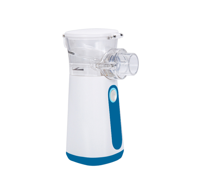 Home Use Kids Adults Atomizer Inhaler Smart Portable Electric Aerosol Ultrasonic Mesh Nebulizer Machine Built-in Battery