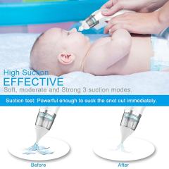 Electric Silicone Baby Nasal Aspirator Health Care Nasal Vacuum Nose Cleaner for Children Essential Medical Supply for Infants