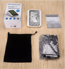 YUVNICE Portable Electric Digital Blood Pressure Monitor Sphygmomanometer Tensiometer BP Machine
