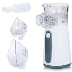 Home Use Kids Adults Atomizer Inhaler Smart Portable Electric Aerosol Ultrasonic Mesh Nebulizer Machine Built-in Battery