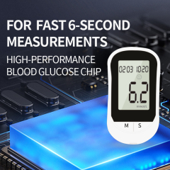 Quick Test Blood Glucose Testing Equipment Glucometer Monitoring Diabetic Blood Glucose Meter Blood Sugar Monitor