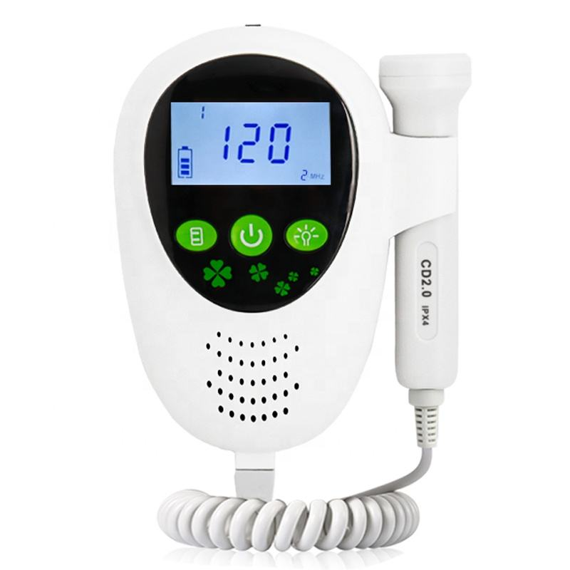 Clear Readings. Clearer Peace of Mind. – The FD300 Fetal Doppler with 45×25mm LCD Display