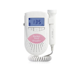 Listen to Your Baby's Heartbeat with Confidence – The FD100 Fetal Doppler with 2.0MHz Probe and LED Display