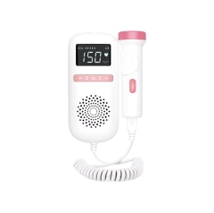 Share the Joy. Hear Every Beat Out Loud. – The W3-25 Fetal Doppler with Built-in Speaker and Private Listening Mode