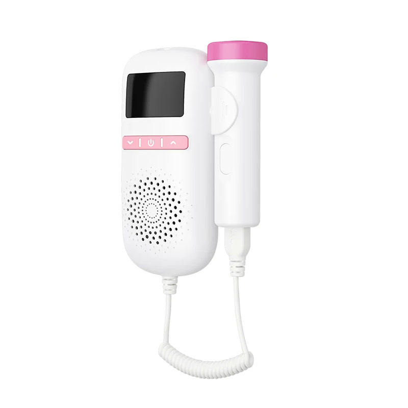 Share the Joy. Hear Every Beat Out Loud. – The W3-25 Fetal Doppler with Built-in Speaker and Private Listening Mode