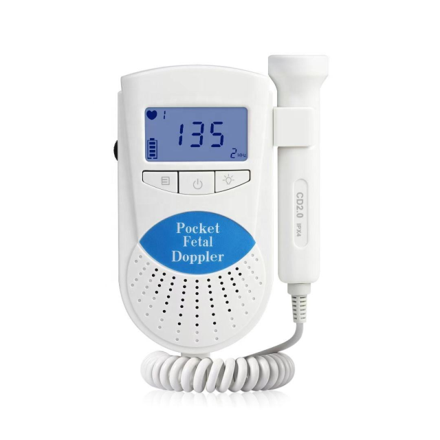 Listen to Your Baby's Heartbeat with Confidence – The FD100 Fetal Doppler with 2.0MHz Probe and LED Display