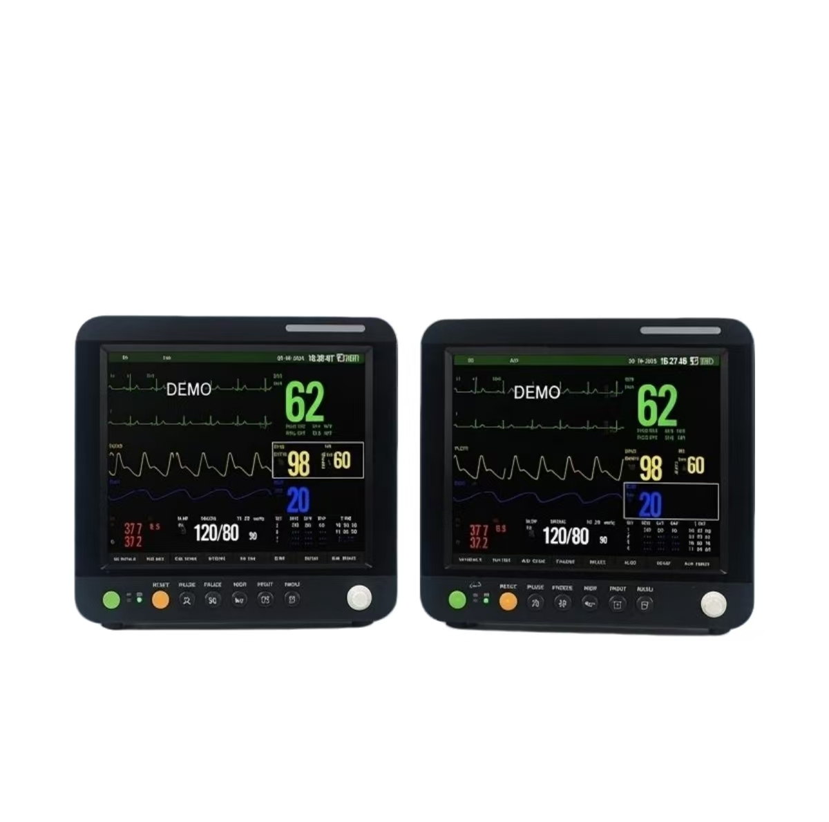 Professional Veterinary Monitoring, Designed for Animals – The VET-12H+ Multi-Parameter Veterinary Patient Monitor with 12.1″ Display