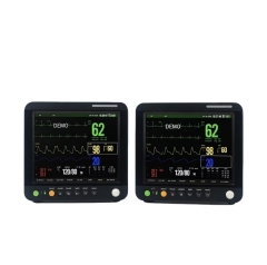 Professional Veterinary Monitoring, Designed for Animals – The VET-12H+ Multi-Parameter Veterinary Patient Monitor with 12.1″ Display