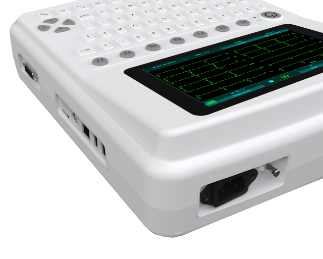 Efficient ECG Diagnosis with Enterprise-Grade Data Management – The ECG1201 12-Lead Electrocardiograph with 1000-Case Internal Storage