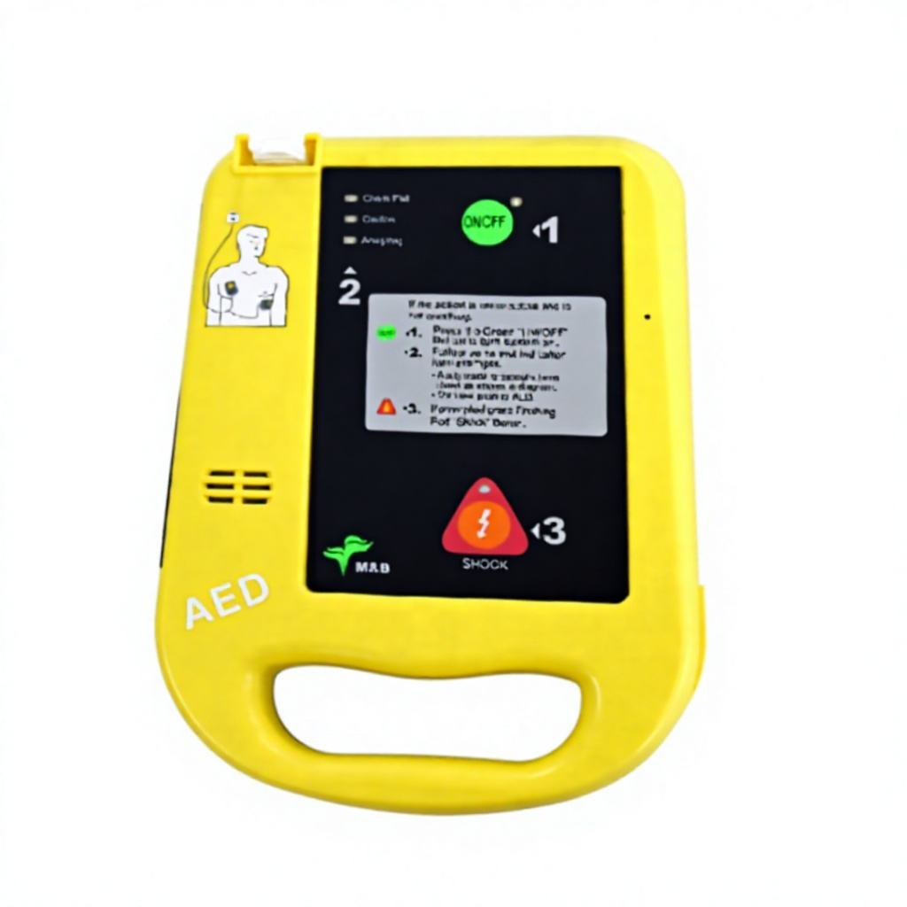 Life-Saving Technology, Designed for Everyone – The AED7000 Portable Automated External Defibrillator with Biphasic Output