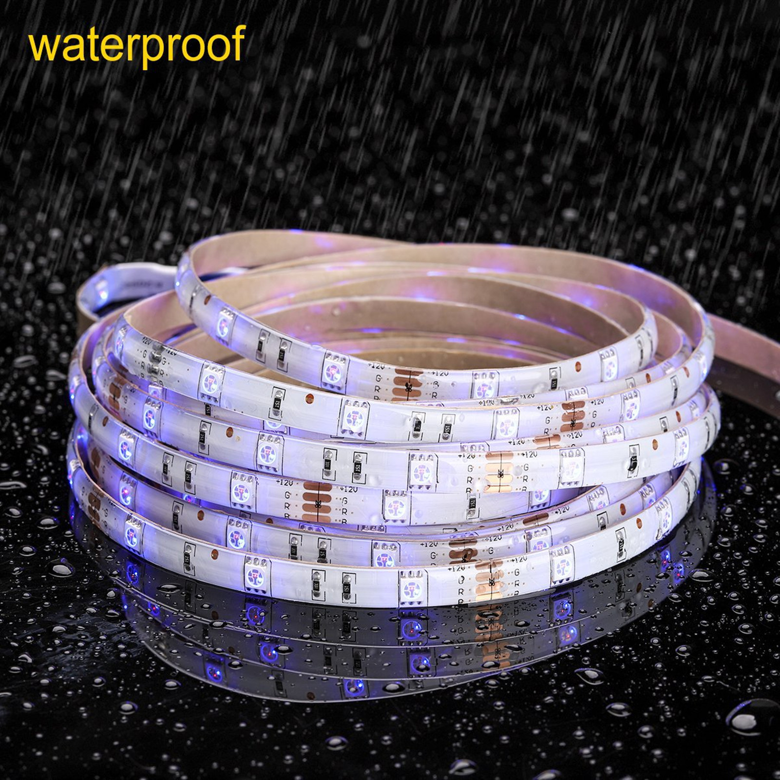 DOSYU 10M / 32.8FT Strip Light, 3528 RGB LED Strip Light con Control Remoto Para TV, Fiesta, Hogar, Bricolaje, Navidad y Decoración de Halloween,DOSYU,