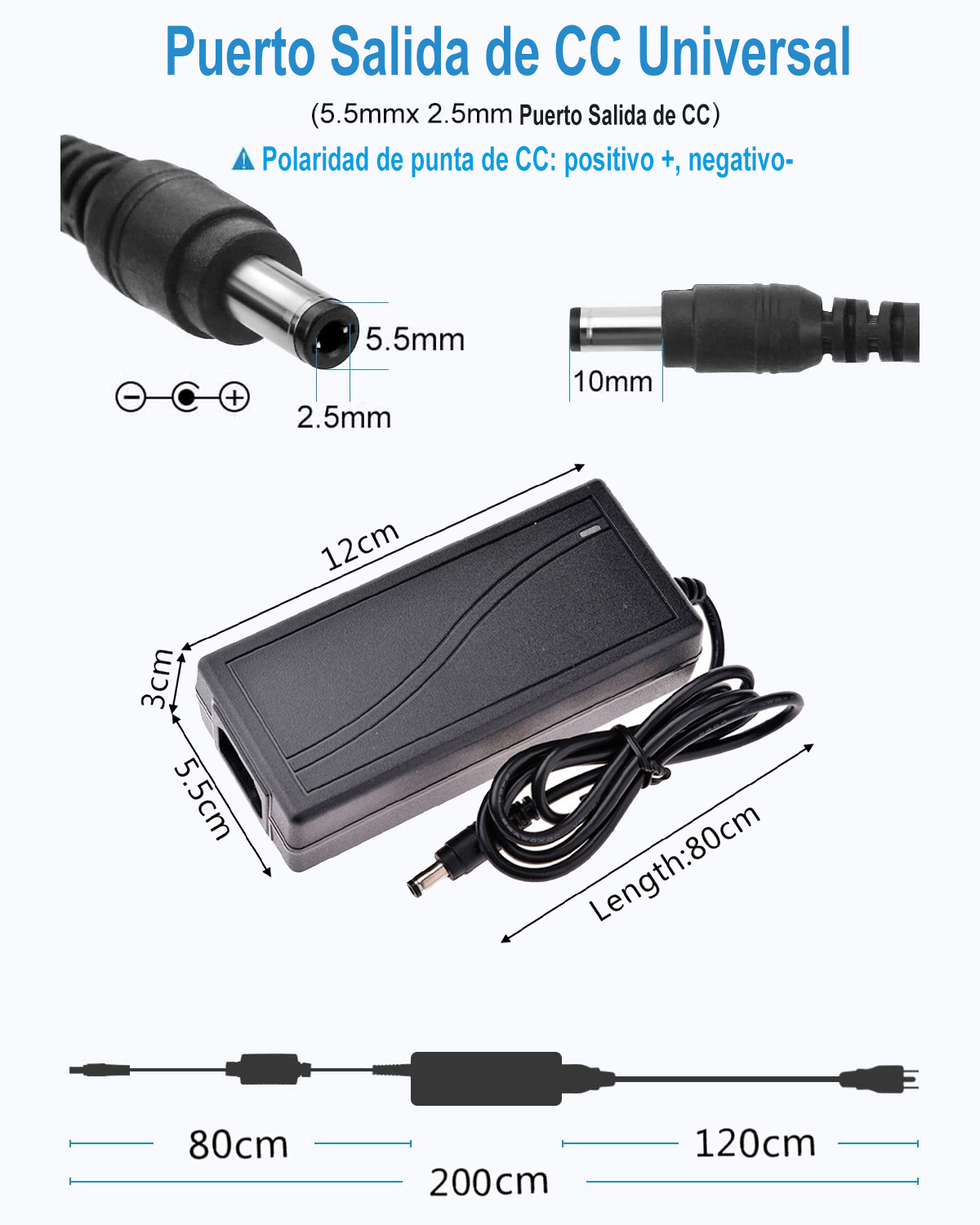 Adaptador de Corriente,DOSYU,
