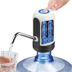 Hervidor Dispensador de Agua DOSYU, Dispensador Automático de Agua que Carga la Botella de Agua Potable, Sistema de Bombeo, Equipo Universal Para Acampar, Escuela, Oficina, Hogar, Bomba de Agua Inalámbrica Recargable USB Portátil,DOSYU,