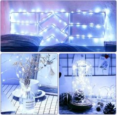 DOSYU LED Decorative Strip Light, 2 x 10m 100LED Waterproof Lighting, 8 Modes with Remote Control, Christmas, Interior and Exterior Decoration,Shenzhen Dosyu Technology Co.LTD,
