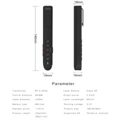 Presentador Inalambrico Puntero,DOSYU,