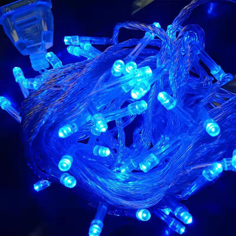 Cadena de luz navideña Unicel, 8 modos, decoración interior del patio de la fiesta al aire libre decoración del jardín Decoración retro navideña,DOSYU,