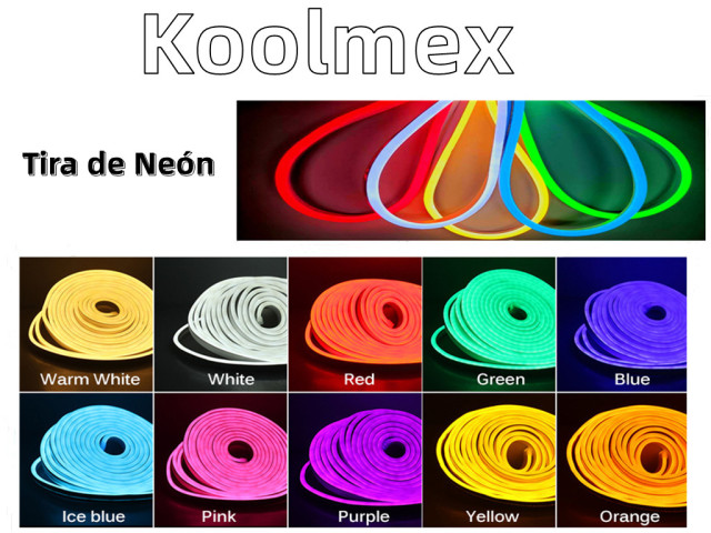 5m 10 different colors monochrome neon strips,Shenzhen Dosyu Technology Co.LTD,