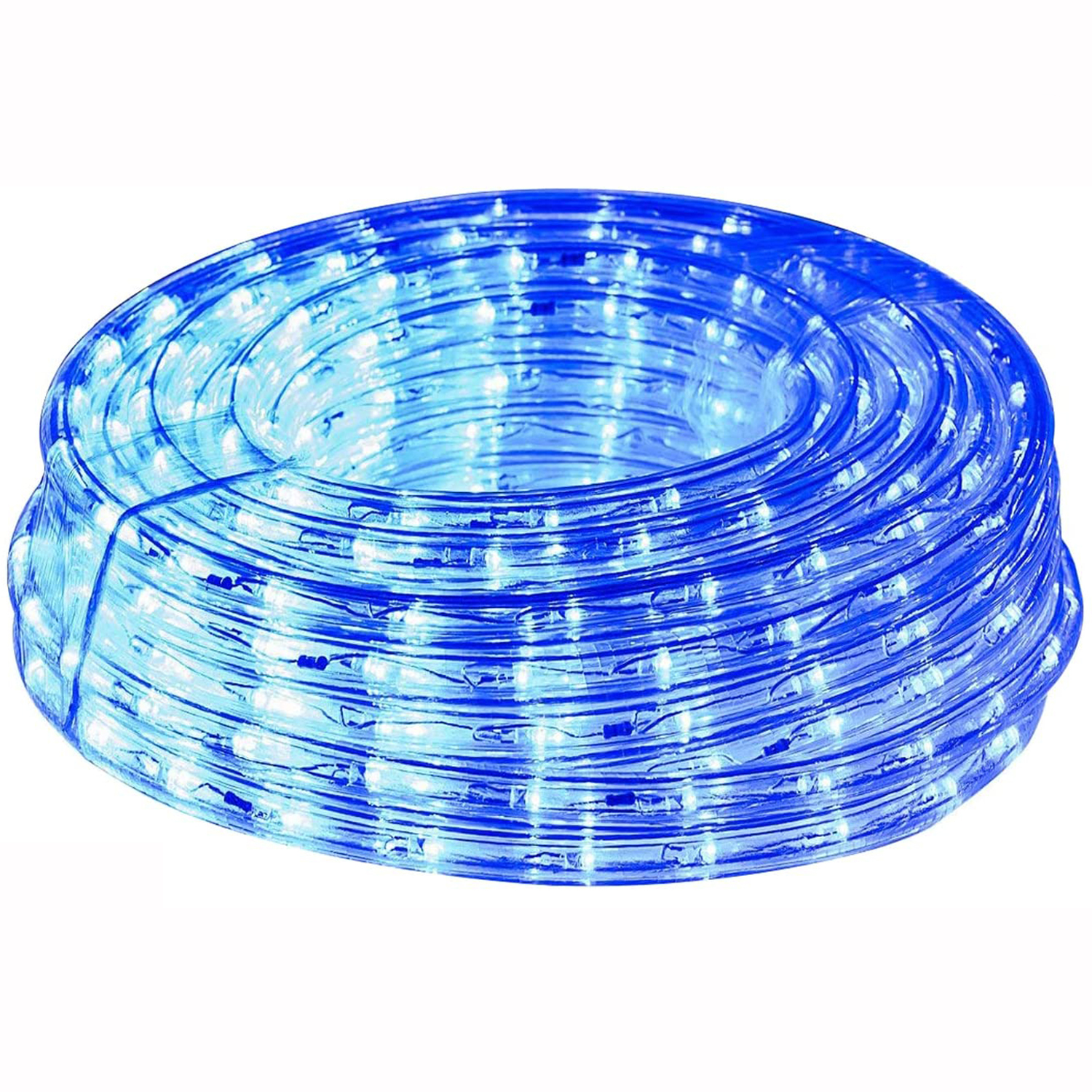 10M manguera transparente de navidad, 200LED 110V 2 cables cortables luz de cuerda navideña al aire libre, 200LED al aire libre impermeable luz de cuerda de viento cálido, adecuada para interiores, patio, camping, iluminación de paisaje,DOSYU,