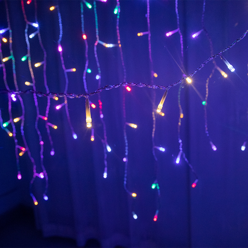 SERIE DE CASCADA DE LED 300 Led 6m 瀑布系列圣诞灯圣诞装饰屋檐屋顶栏杆户外灯,DOSYU,