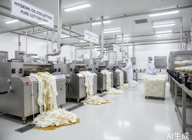 Colored 10S Cotton Yarn Waste