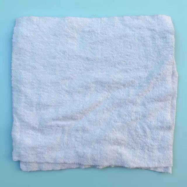 EcoWipePro Grade A white mixed terry toweling rags – premium quality looped pile wipers for precision and high-absorbency tasks.