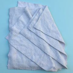 EcoWipePro Grade A white mixed terry toweling rags – premium quality looped pile wipers for precision and high-absorbency tasks.