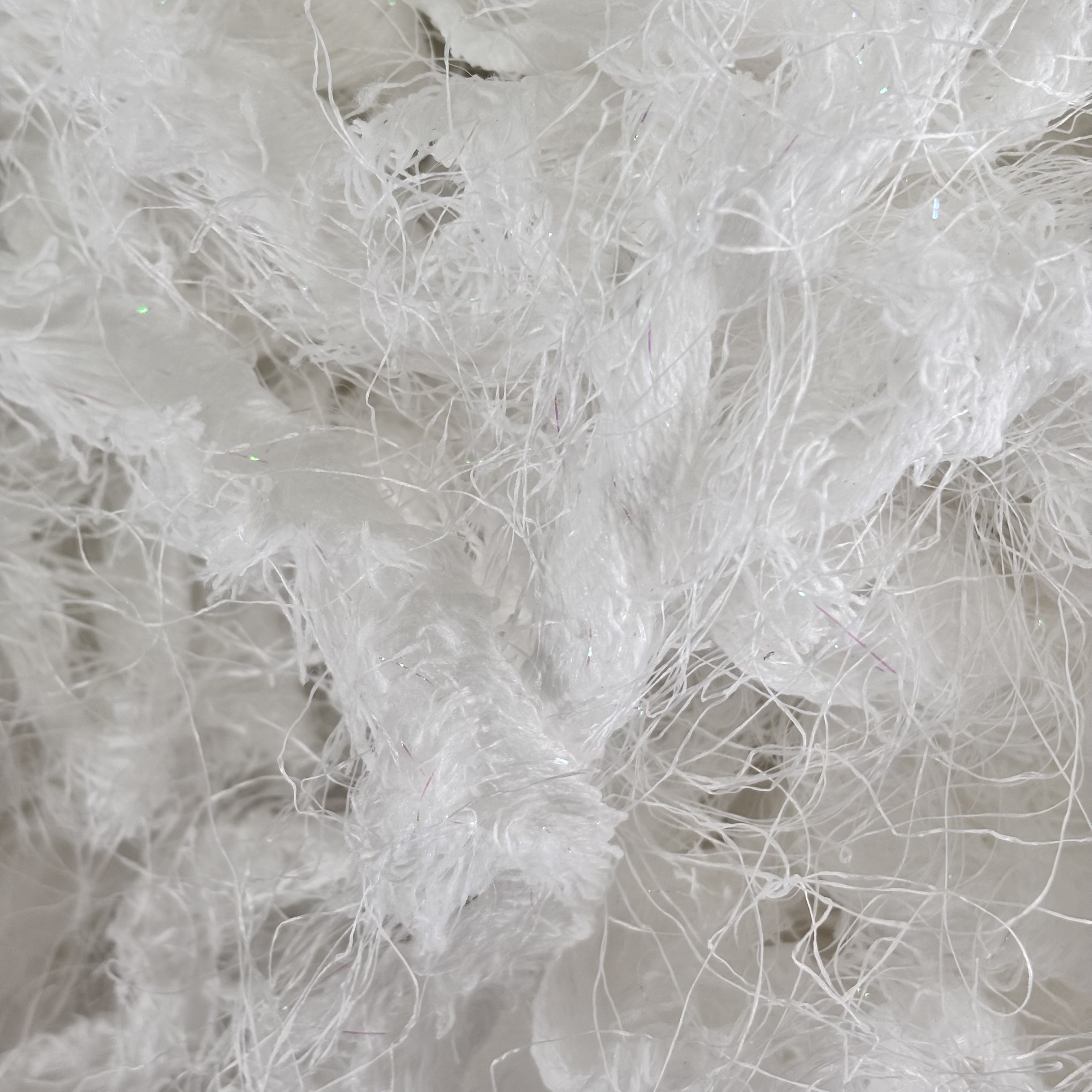Pure White 10S Cotton Yarn Waste