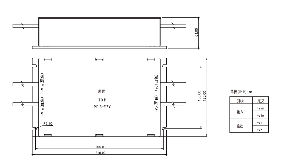 PDB-E2Y Series