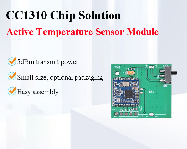 Active Temperature Sensor Measurement Module CC1310,Active Temperature Sensor Measurement Module CC1310 (Industrial Grade),OTOMO