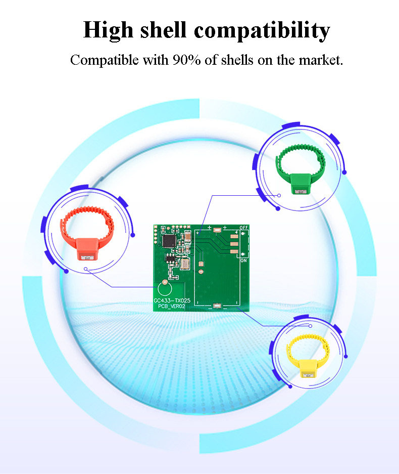 GC433-TX025 Active 433MHz Temperature Measurement Module,GC433-TX025 Active 433MHz Temperature Measurement Module,OTOMO