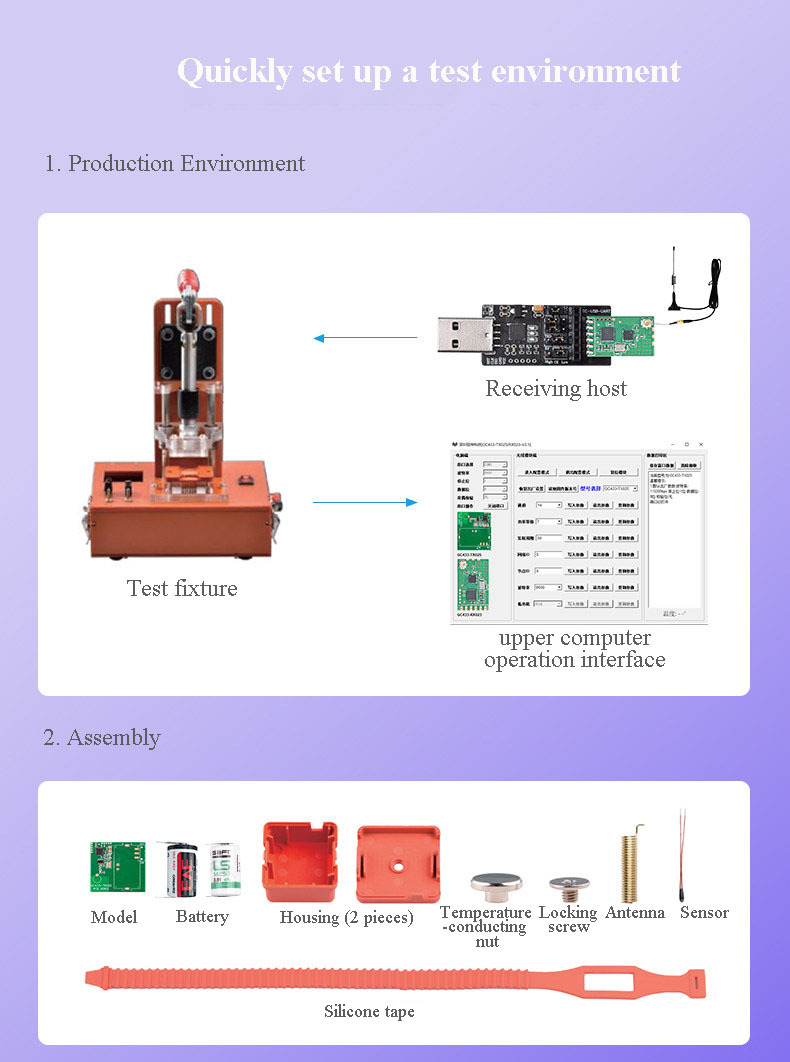 GC433-TX025 Active 433MHz Temperature Measurement Module,GC433-TX025 Active 433MHz Temperature Measurement Module,OTOMO