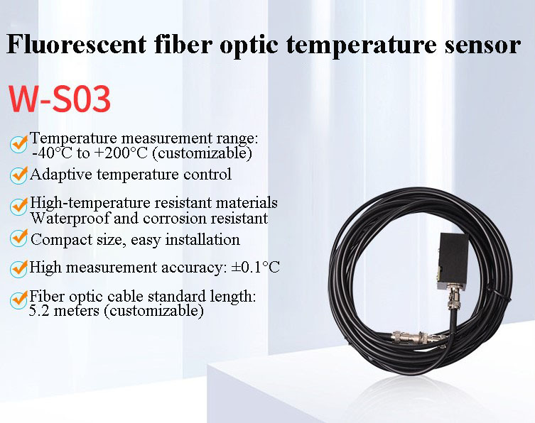 W-S03 Fluorescent Fiber Optical Temperature Sensor & Temperature Measurement Device,W-S03 Fluorescent Fiber Optical Temperature Sensor & Temperature Measurement Device,OTOMO
