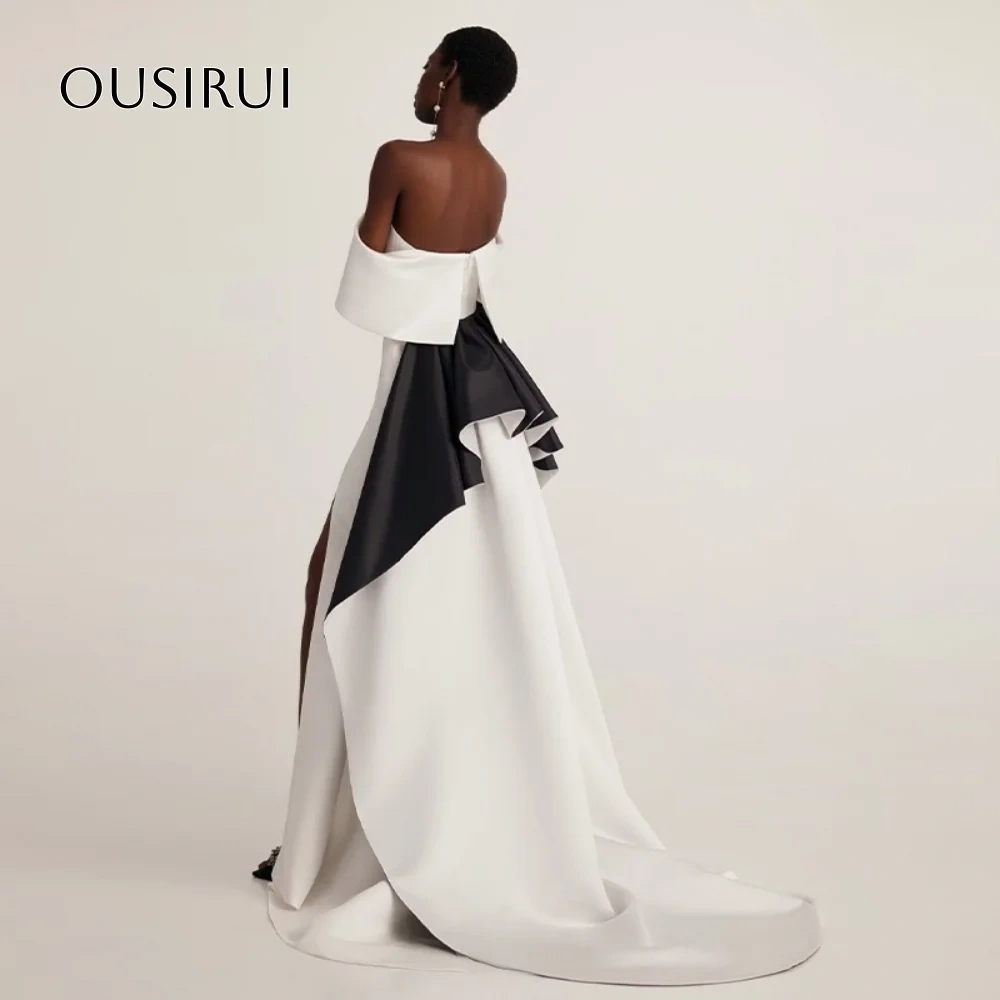 One-Shoulder Evening Dress Banquet Dress Noble Socialite Host Dress French Elegance And High-End Feel