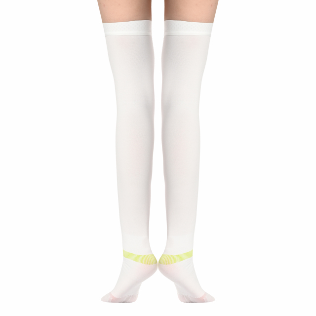 Medical grade high quality anti skid anti embolism stockings medical compression 15-20mmhg
