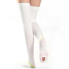 Medical grade high quality anti skid anti embolism stockings medical compression 15-20mmhg
