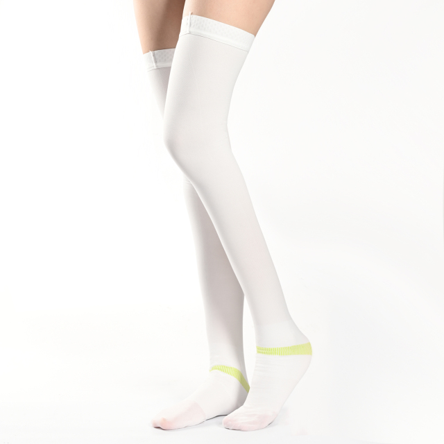 Medical grade high quality anti skid anti embolism stockings medical compression 15-20mmhg