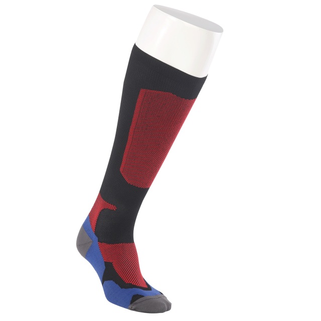 Nylon printed blank sublimation compression socks 15-20mmhg compression medical socks for women men circulation