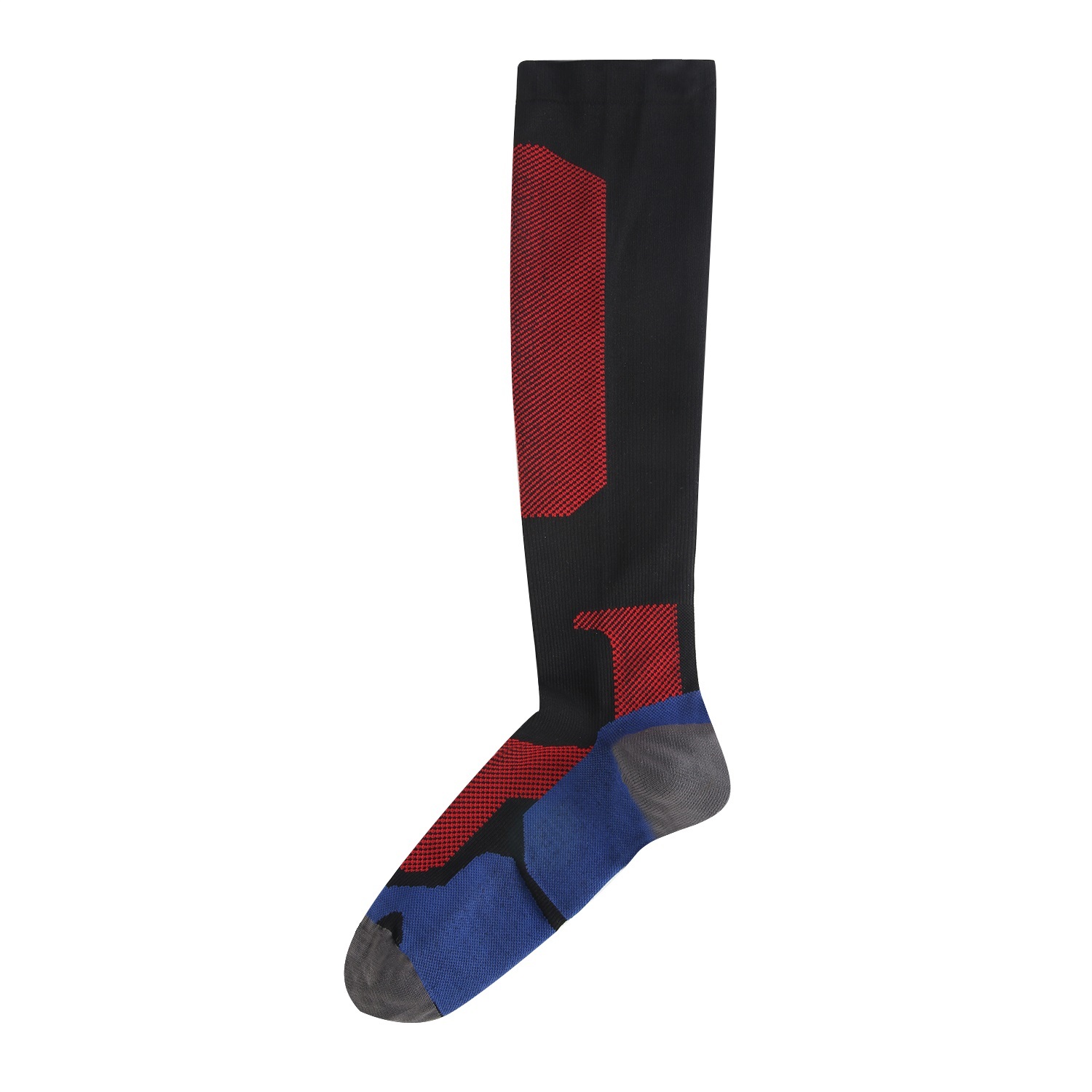 Nylon printed blank sublimation compression socks 15-20mmhg compression medical socks for women men circulation
